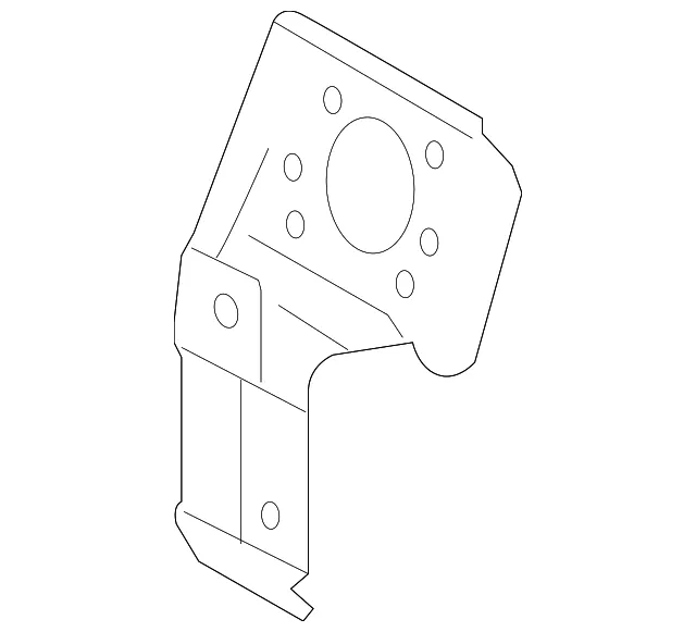 Dashboard Panel Bracket - Mazda (bp4k54440a)