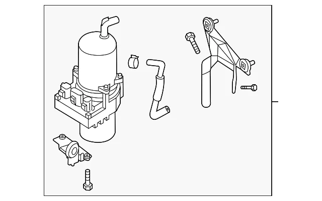 Pump Assembly - Mazda (bp4l32650j)