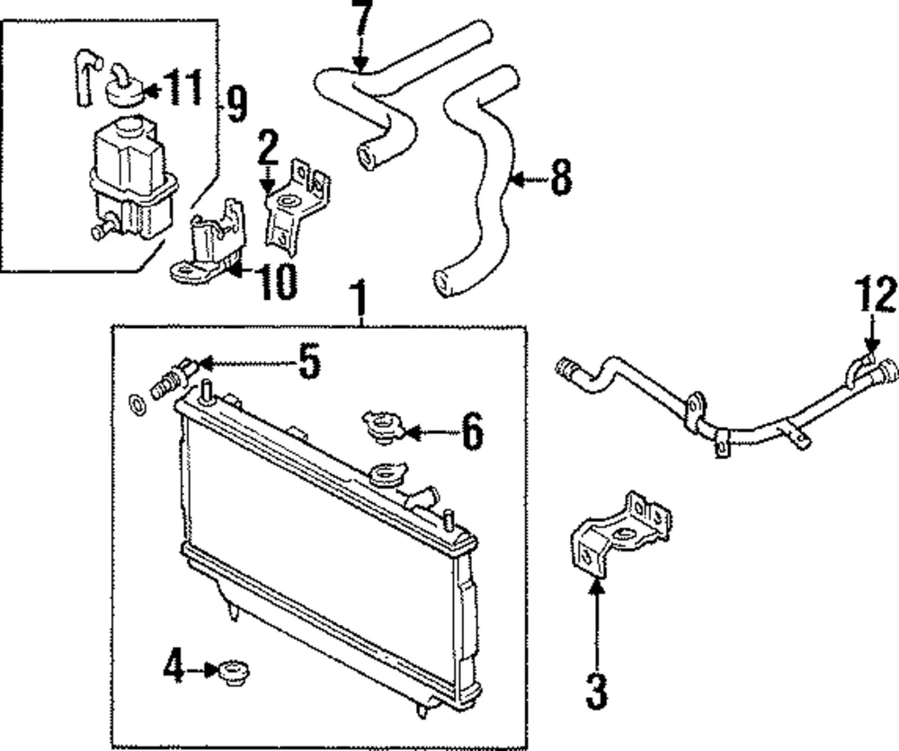By-Pass Pipe - Mazda (bpd715280)