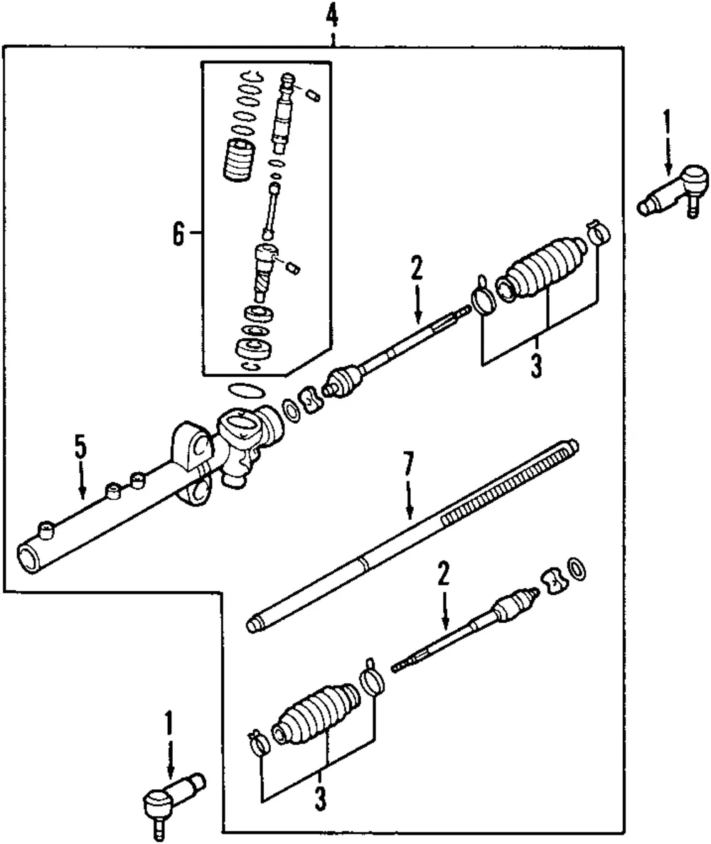 Pinion Valve - Mazda (br6j32380)