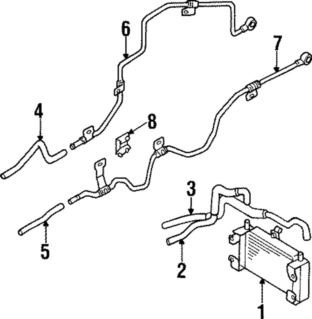 Oil Pipe - Mazda (bv7219920c)