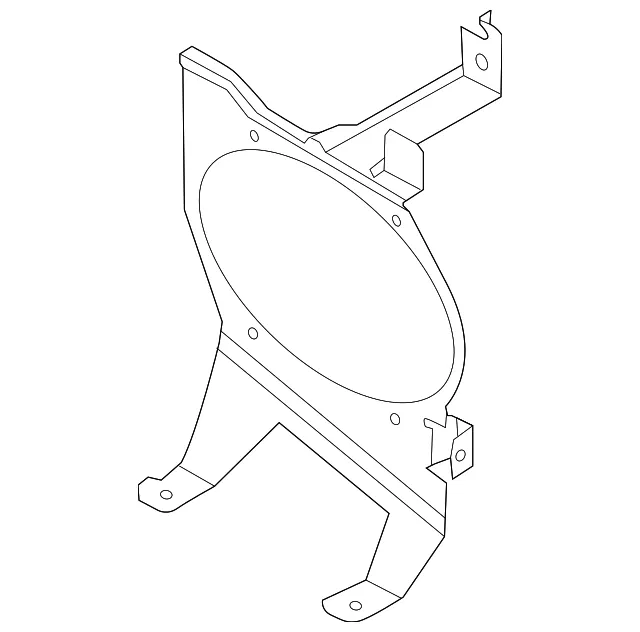 Radio Speaker Bracket - Mazda (c243669bxb)