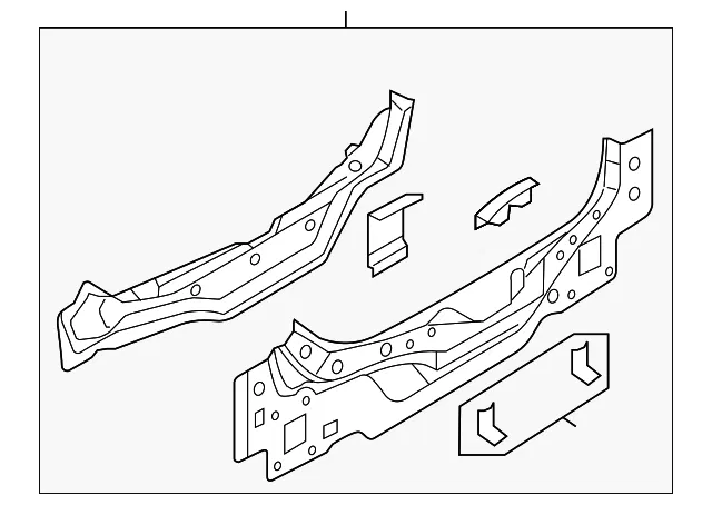 Rear Panel Assembly - Mazda (cc3370750a)