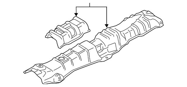Heat Shield - Mazda (d07a564fx)