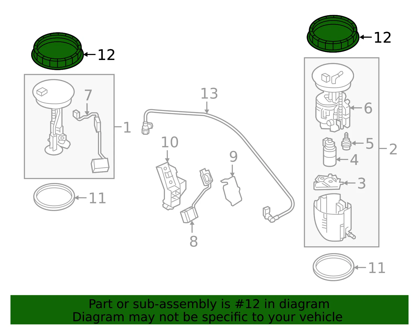 Union Nut - Mazda (d35042167a) - view 2