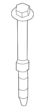 Inner Rail Mount Bolt - Mazda (d65153317) - view 3