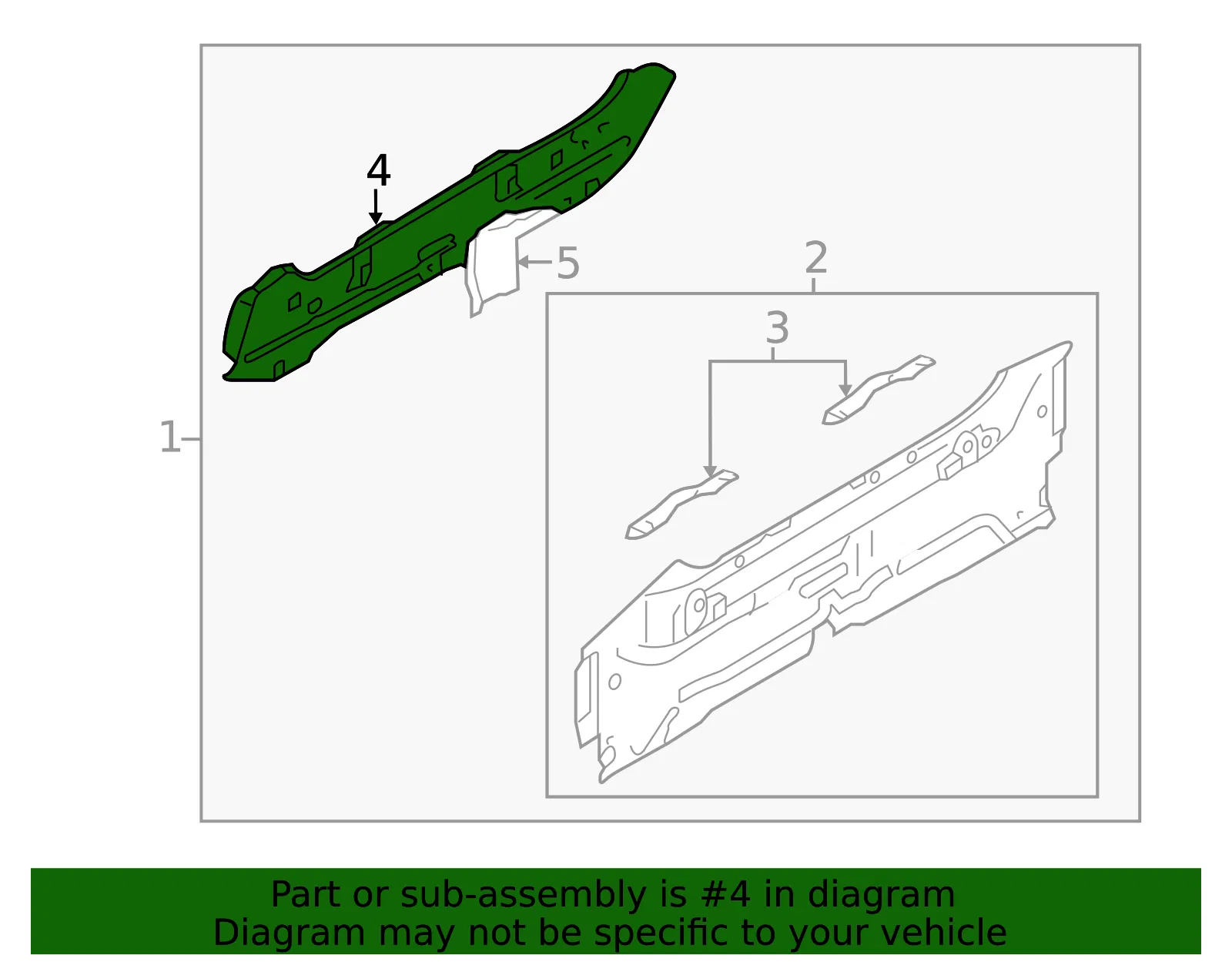 Rear Body Panel - Mazda (d65170761) - view 2