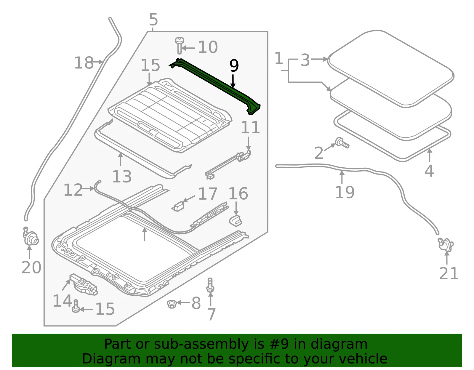 Drip Rail - Mazda (db3v69867) - view 2