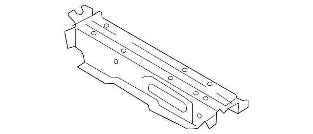 Cross-Member - Passenger Side (RH) - Mazda (DB4F-53-650)