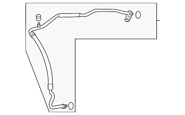 Suction Hose - Mazda (dhtj61462)