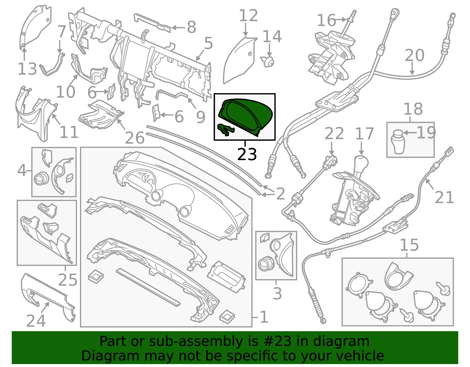 Shift Interlock Cable Bolt - Mazda (df7155420b02) - view 2