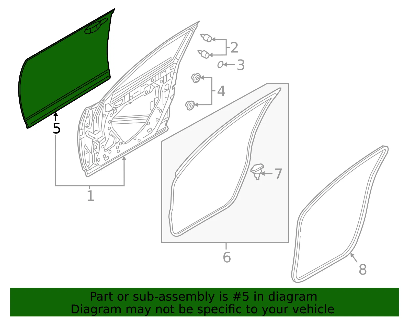 Outer Panel - Mazda (dfr559031a) - view 2