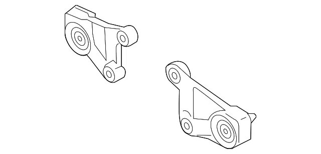 Mount Bracket - Passenger Side (RH) - Mazda (D10H-28-68X)