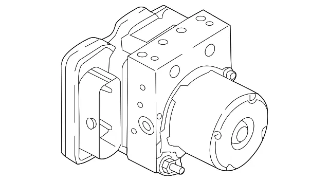 ABS Control Unit - Mazda (dgyb437a0)