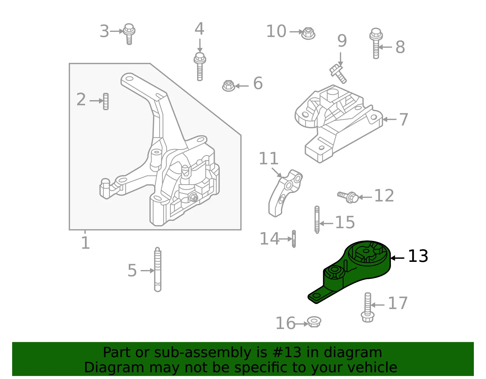 Torque Arm - Mazda (dn4e39040) - view 2