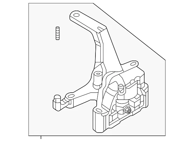 Motor Mount - Mazda (dn4e39060)