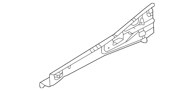 Upper Outer Rail - Mazda (dn4e53271)