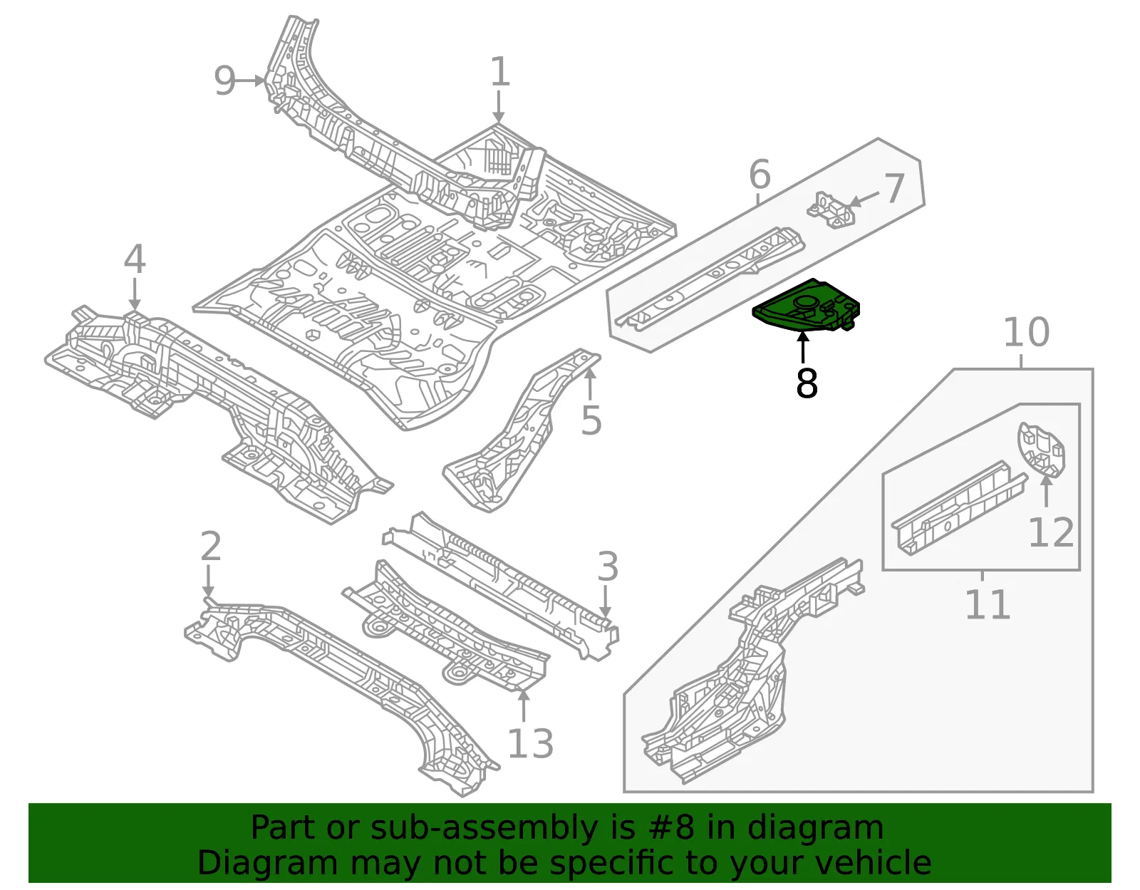 Floor Extension - Mazda (dn4e54731) - view 2