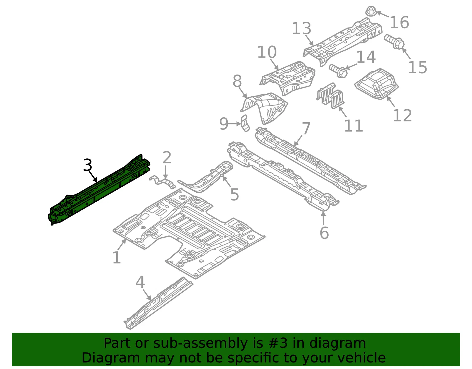 Sill Panel - Mazda (dn4e54950) - view 2