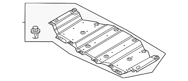 Center Cover - Mazda (dn4e563d0)