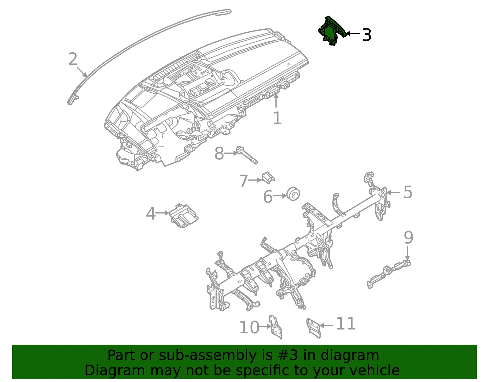 Side Cover - Mazda (dn4e64950a02) - view 2
