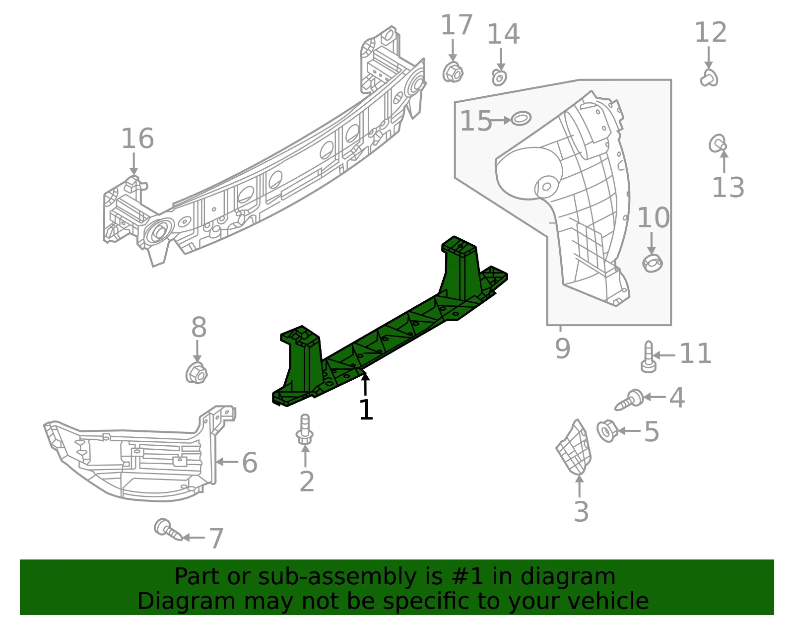 Center Support - Mazda (dn4j50291) - view 2