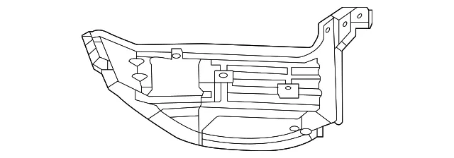 Mount Bracket - Mazda (dn4j502b1c)