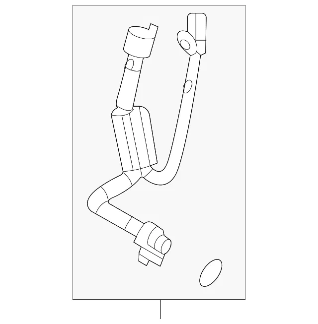 Cooler Pipe - Mazda (dn4j6146x)