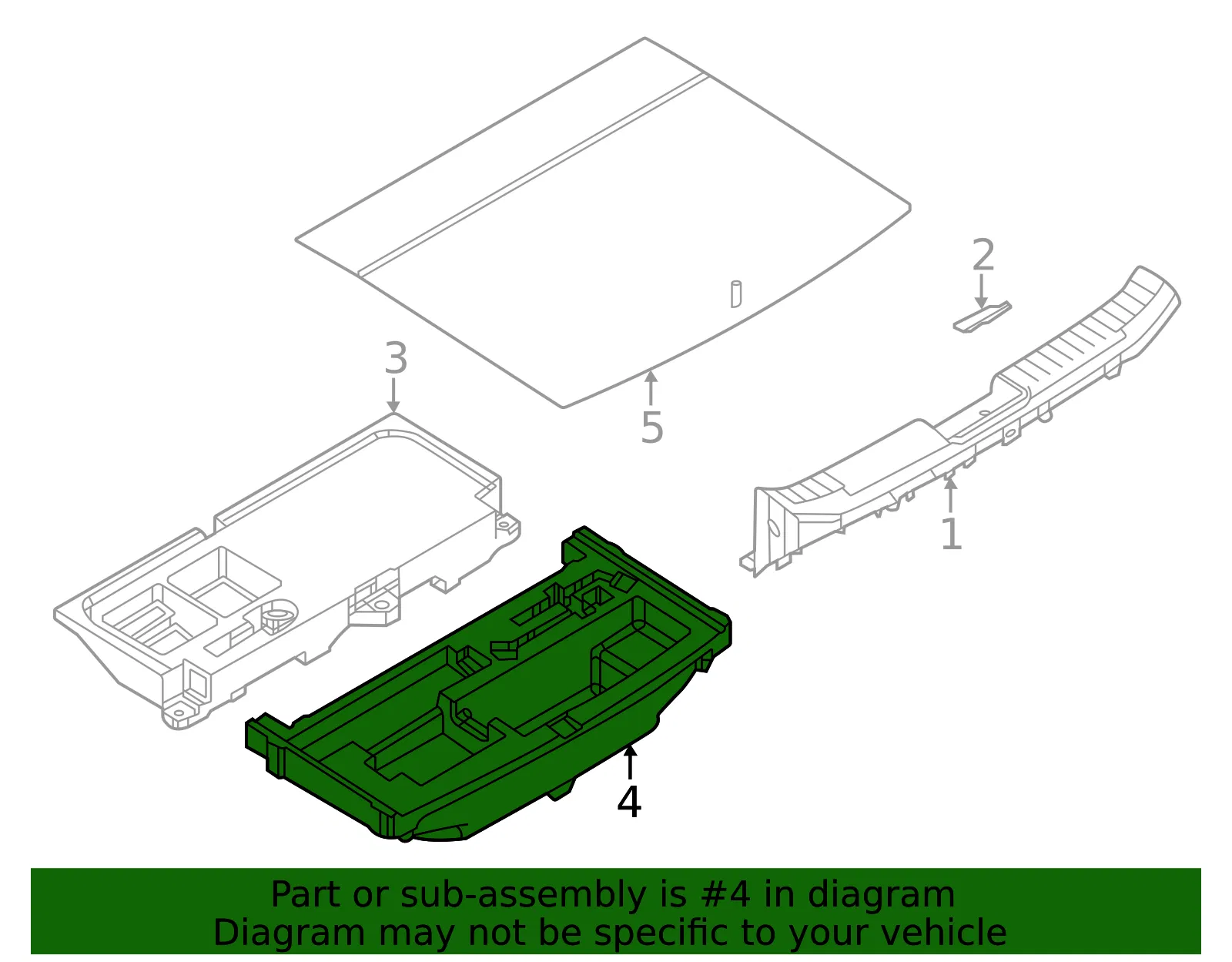 Rear Panel - Mazda (dn4j688m5) - view 2