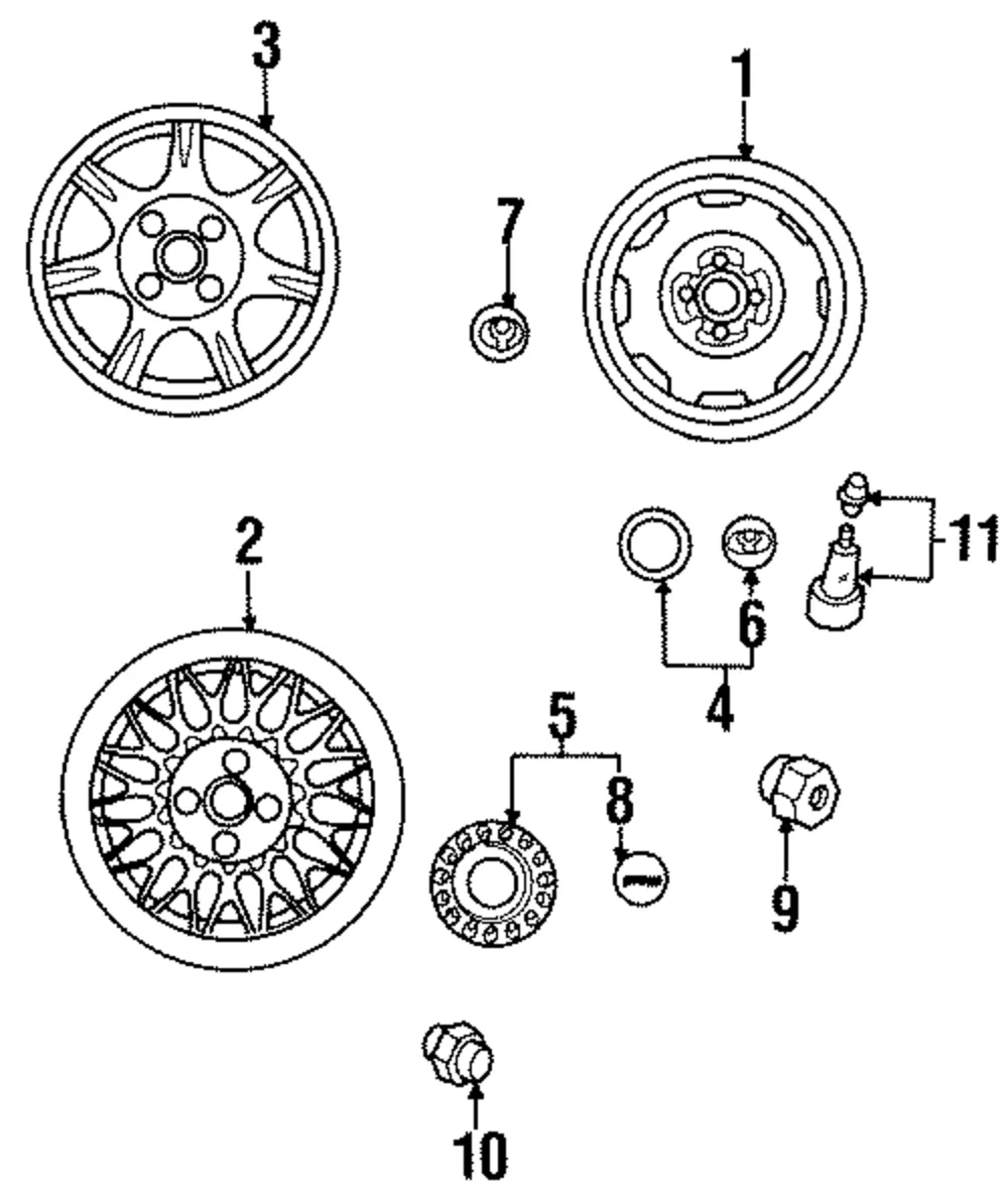 Center Cap - Mazda (ea0237192)