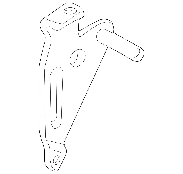 A/C Drive Belt Idler Pulley Bracket - Mazda (ea0332603d)