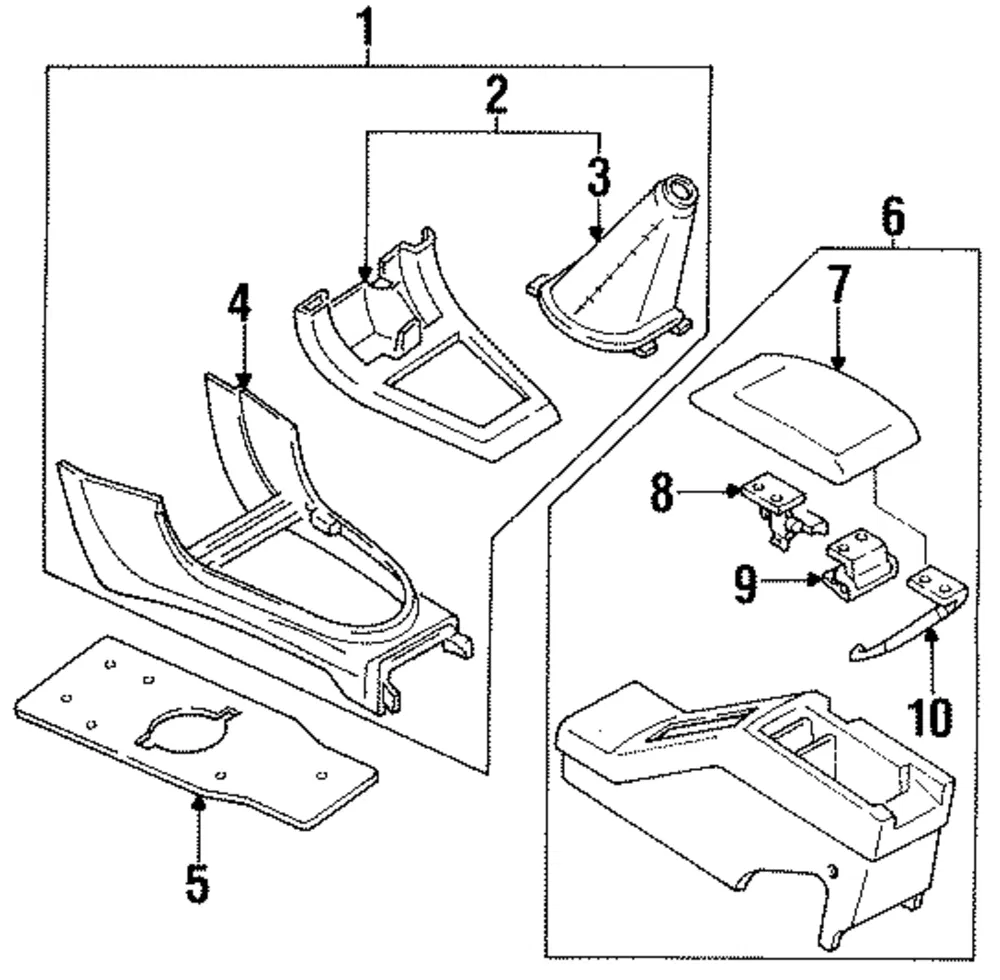 Cover Panel - Mazda (ea7055210a)