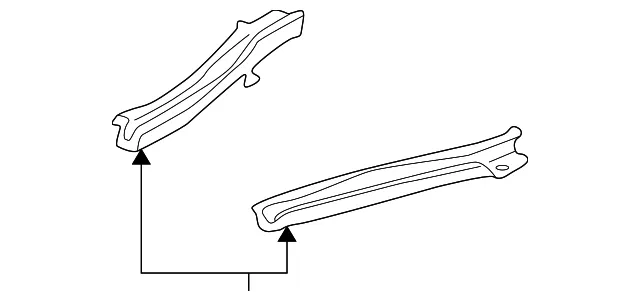 Floor Side Rail - Mazda (ec0154660c)