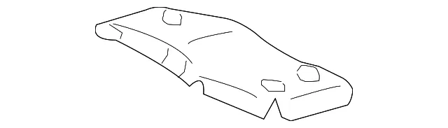 Rear Body Reinforcement - Mazda (ec01539y2a)