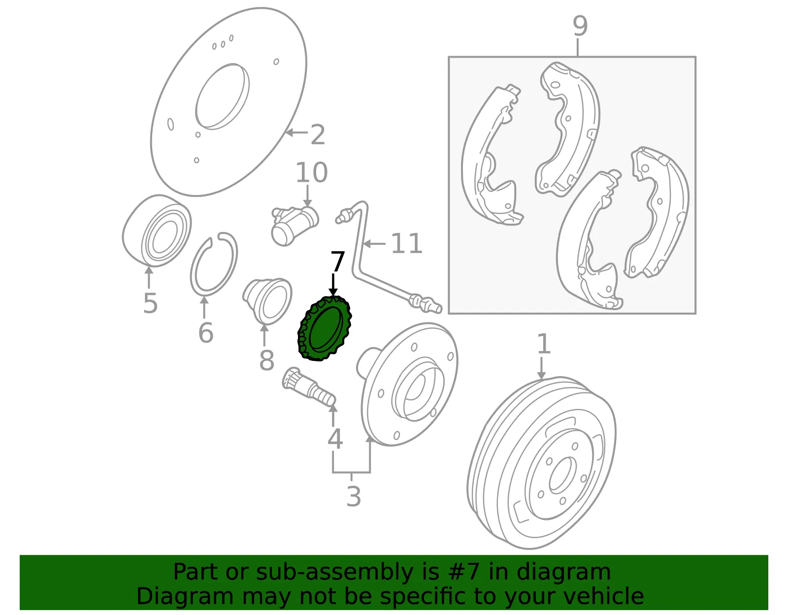 ABS Ring - Mazda (ec042647xb) - view 2