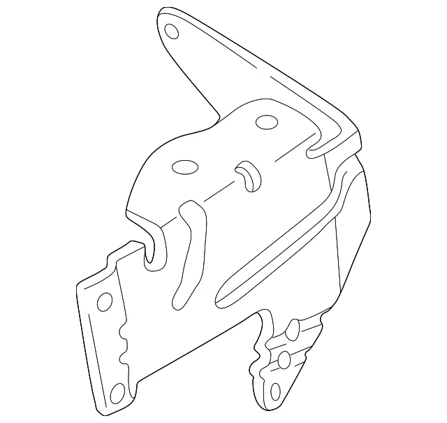 ABS Control Unit Mount Bracket - Mazda (ec3543310)