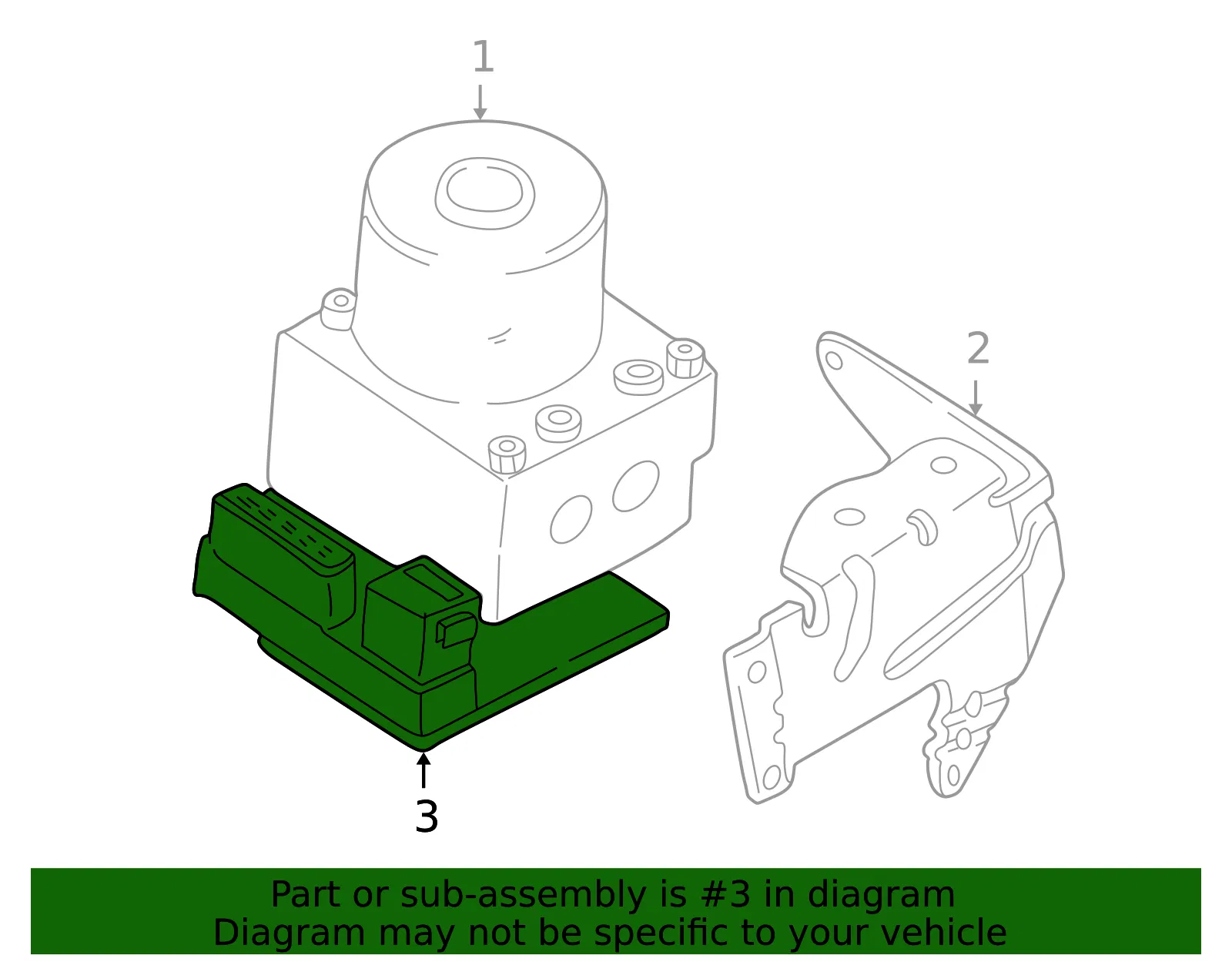 Modulator Valve - Mazda (ecy26765xa) - view 2