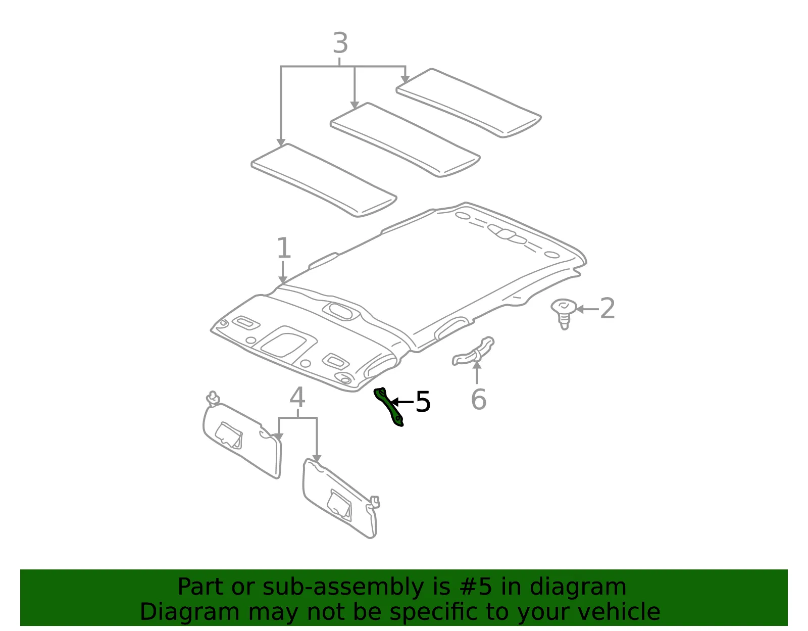 Interior Grab Bar - Mazda (ef916947076) - view 2