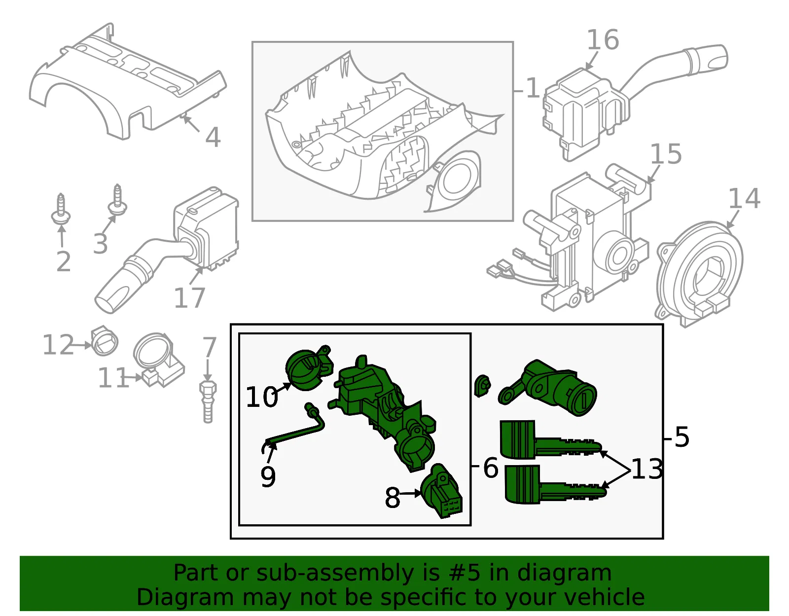 Lock Set - Mazda (eg2209010b) - view 2