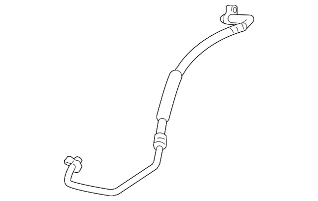 A/C Refrigerant Discharge Hose - Mazda (f15161461a)