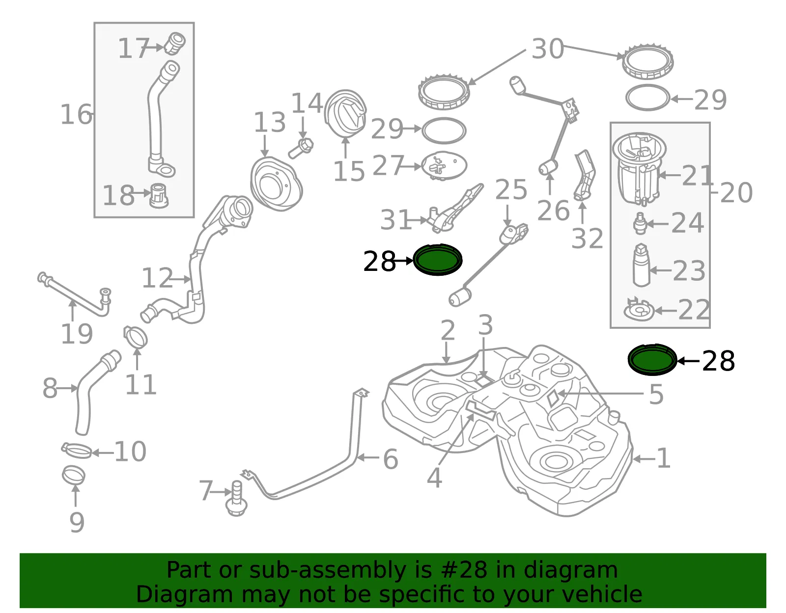 Mount Plate Retainer - Mazda (f19042a18) - view 2
