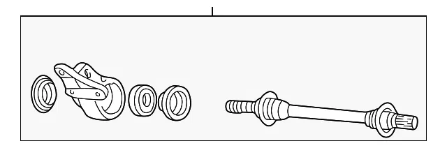Cv Intermediate Shaft - Mazda (fa5425700b)