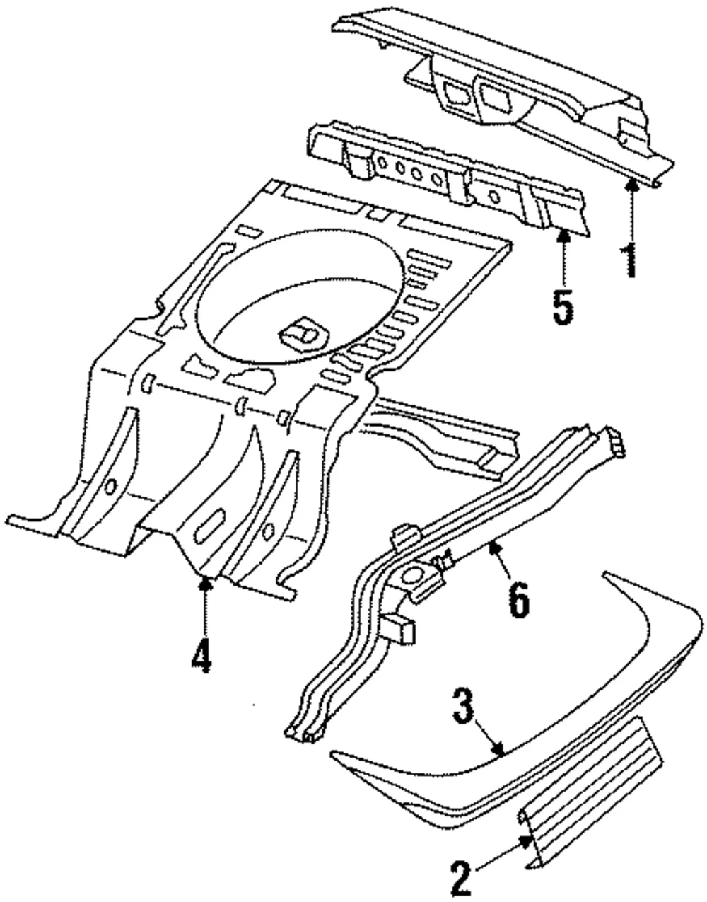 Rear Body Panel - Mazda (fa5470750)