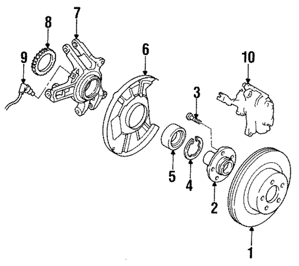 Backing Plate - Mazda (fd0126261)
