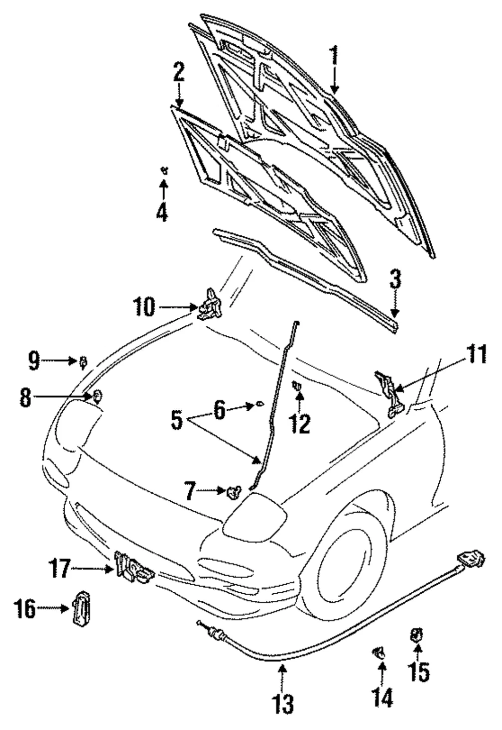 Support Rod - Mazda (fd0156650a)