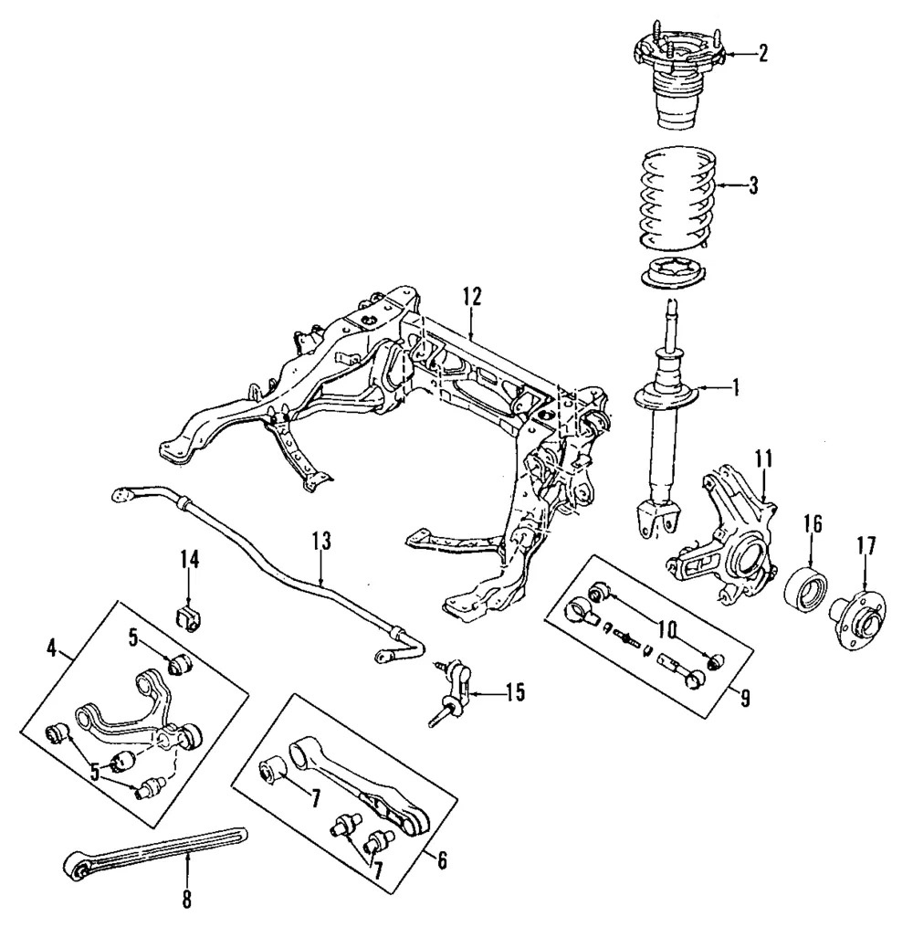 Trailing Arm - Mazda (fd162850x)