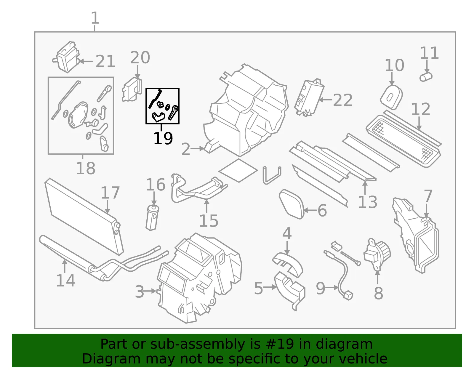 Link Assembly - Mazda (fe0161a20) - view 2