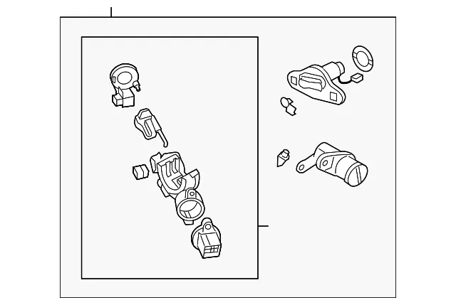 Lock Set - Mazda (ff6309010)