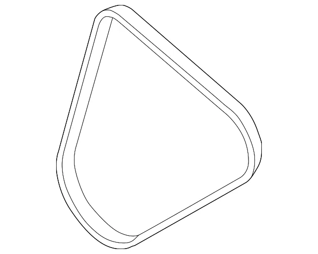 Accessory Drive Belt - Mazda (fsd715909a)