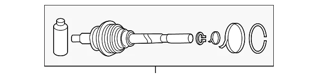 Cv Joint Kit - Mazda (gdb122510)